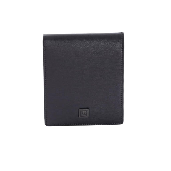 Guy Laroche กระเป๋าสตางค์หนังเรียบ มีช่องใส่เหรียญ สีดำ (BW33632W5BLS1) ICCSHOPPING