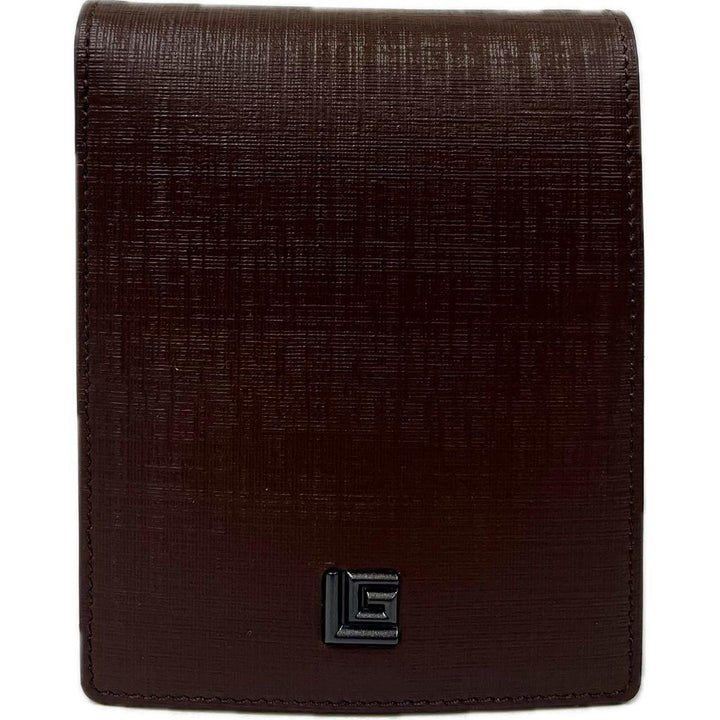 Guy Laroche กระเป๋าสตางค์อัดลาย มีช่องใส่เหรียญ สีน้ำตาล (BW33622W5BRS1) ICCSHOPPING