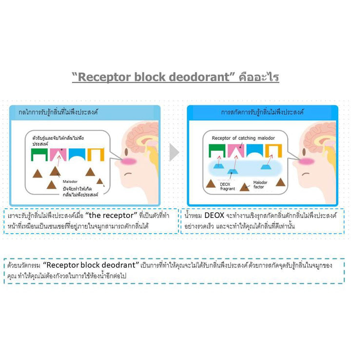 SHALDAN Shoshuriki Deox ผลิตภัณฑ์ดับกลิ่นไม่พึงประสงค์ สำหรับวางในห้องน้ำ ขนาด 6ml. (สินค้าการันตีของแท้ 100%) 