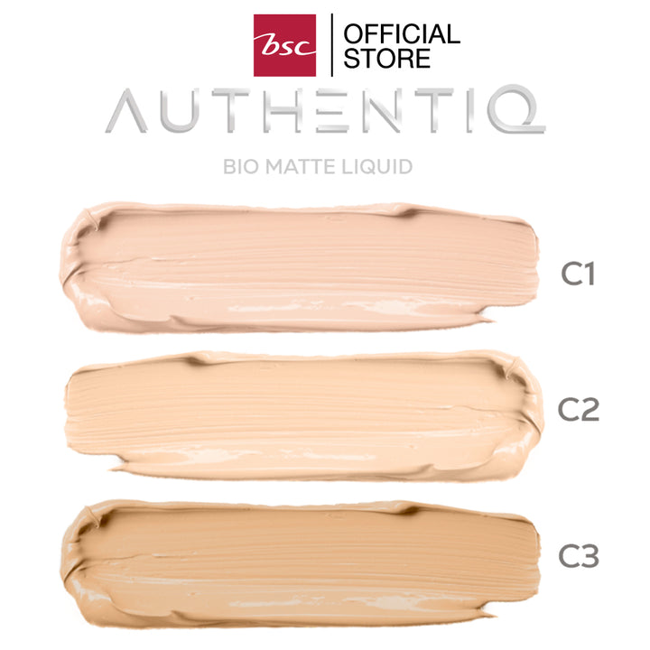 BSC AUTHENTIQ BIO MATTE LIQUID FOUNDATION SPF 15 PA++ 