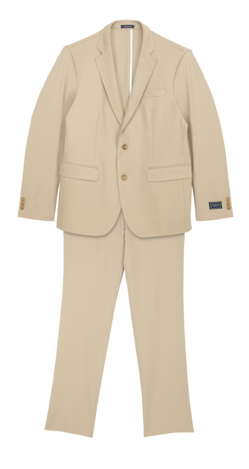 ARROW  PROFREX SUIT PANTS  เบา สบาย ไม่ยับ แค่ลูบก็เรียบ - กางเกงขายาว คู่สูท ทรง SMART สีเบจ MDCM8A1-BE 