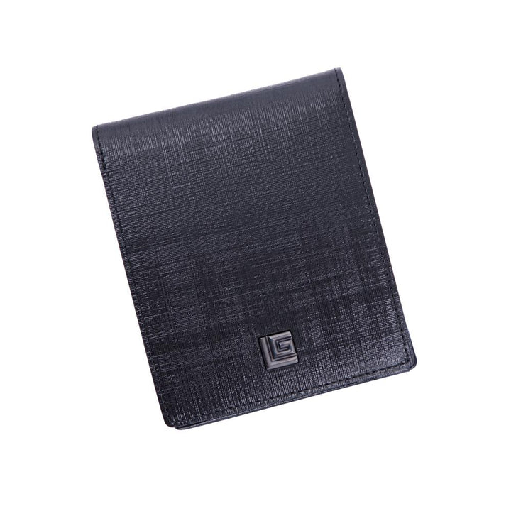 Guy Laroche กระเป๋าสตางค์หนังอัดลาย มีช่องใส่เหรียญ สีดำ (BW33622W5BLS1) ICCSHOPPING
