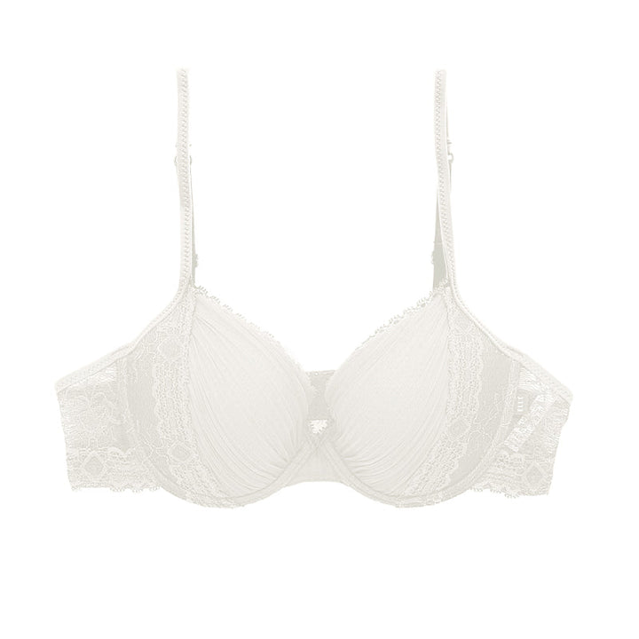 ELLE Lingerie Molded bra Pleat ยกทรงรูปแบบเสริมฟองน้ำ - LB6541 Elle