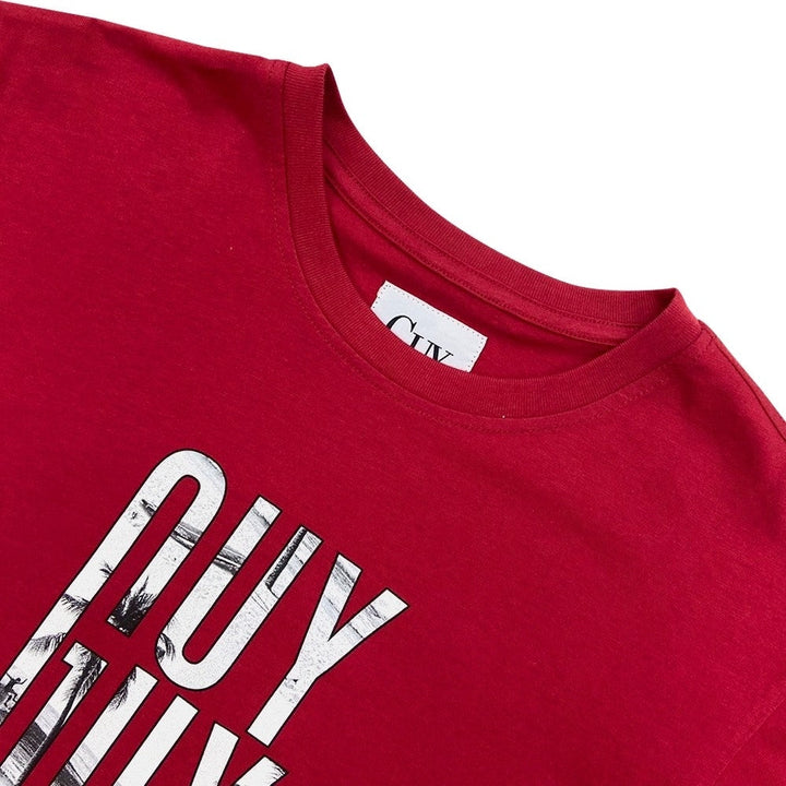 Guy Laroche เสื้อยืดสกรีนลายรองเท้า เนื้อผ้า Cotton100% Guy Laroche