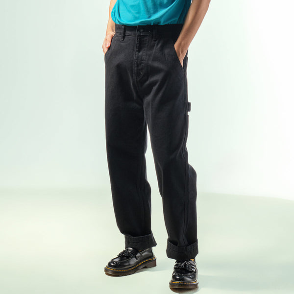 era-won กางเกงยีนส์ รุ่น DENIM CARPENTER สี Black
