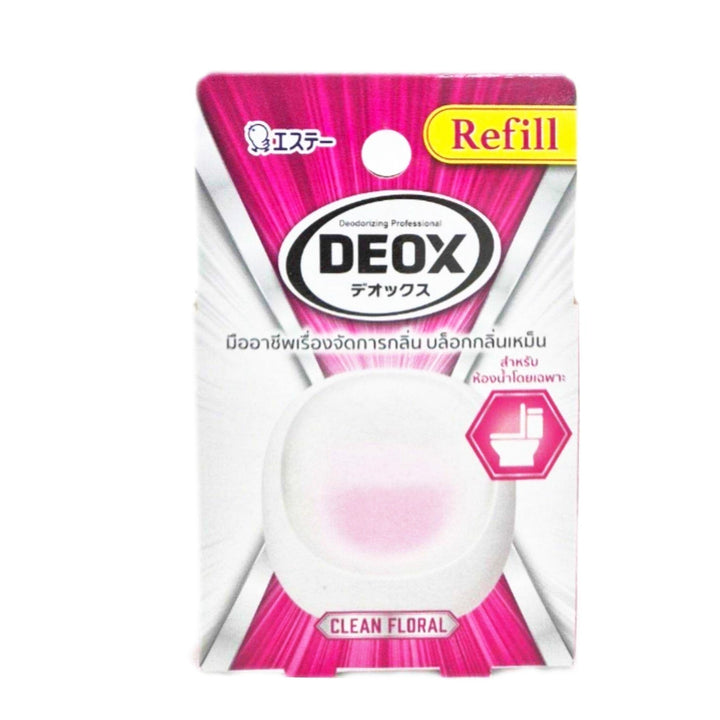SHALDAN NEW Refill DEOX for Toilet: ใหม่ ดีอ็อคซ์ รีฟีล น้ำหอมปรับอากาศสำหรับห้องน้ำ มี 3 กลิ่น ICCSHOPPING