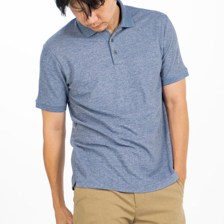 era-won เสื้อโปโล แขนสั้น ทรงสลิม Polo Golf รุ่น Alway Fresh สี NAVY 