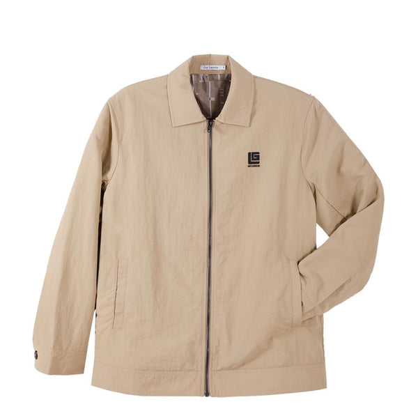 Guy Laroche เสื้อแจ็คเก็ต สีเบจ มีซับใน เนื้อผ้า 100% Nylon ทรง SLIM FIT รุ่น BJC6203W5BE ICCSHOPPING