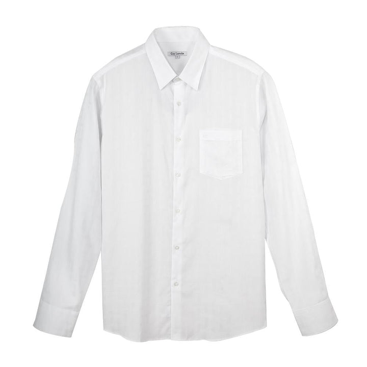 Guy Laroche เสื้อเชิ้ตแขนยาวใส่ทำงาน ลายในตัว (BAB9201W4) ICCSHOPPING