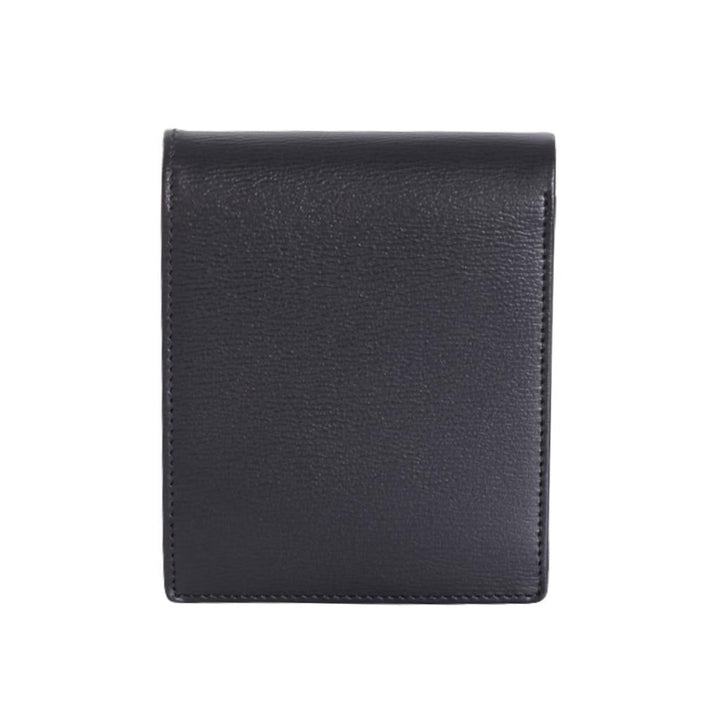 Guy Laroche กระเป๋าสตางค์หนังเรียบ มีช่องใส่เหรียญ สีดำ (BW33632W5BLS1) ICCSHOPPING