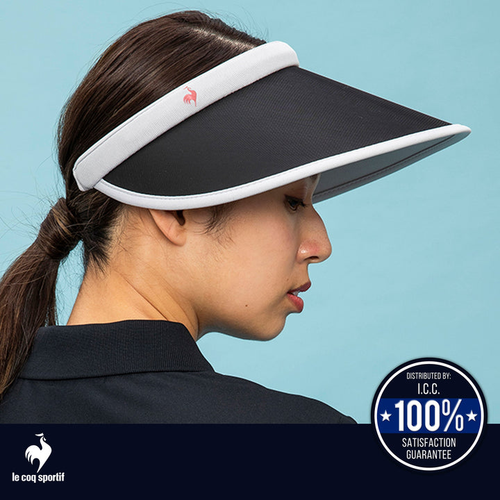 le coq sportif หมวกไวเซอร์กอล์ฟ มีให้ลือก 3 สี ดำ,เทา,กรม (หมวก, หมวกกันแดด, ไวเซอร์, Visor, golf, หมวกผู้หญิง, lecoq, เลอค็อก) " ICCSHOPPING