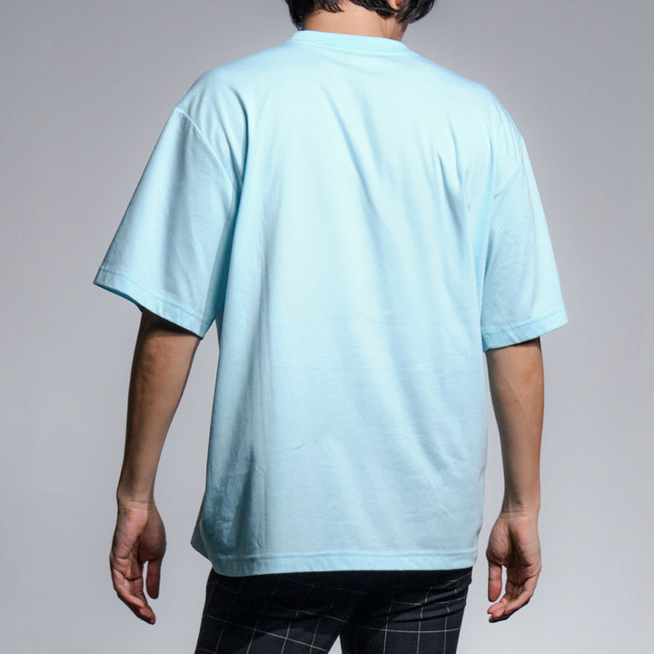 era-won เสื้อยืด Oversize T-Shirt สี Light Blue 