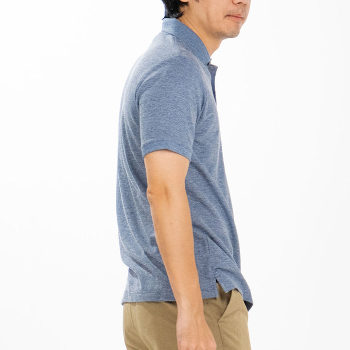era-won เสื้อโปโล แขนสั้น ทรงสลิม Polo Golf รุ่น Alway Fresh สี NAVY 