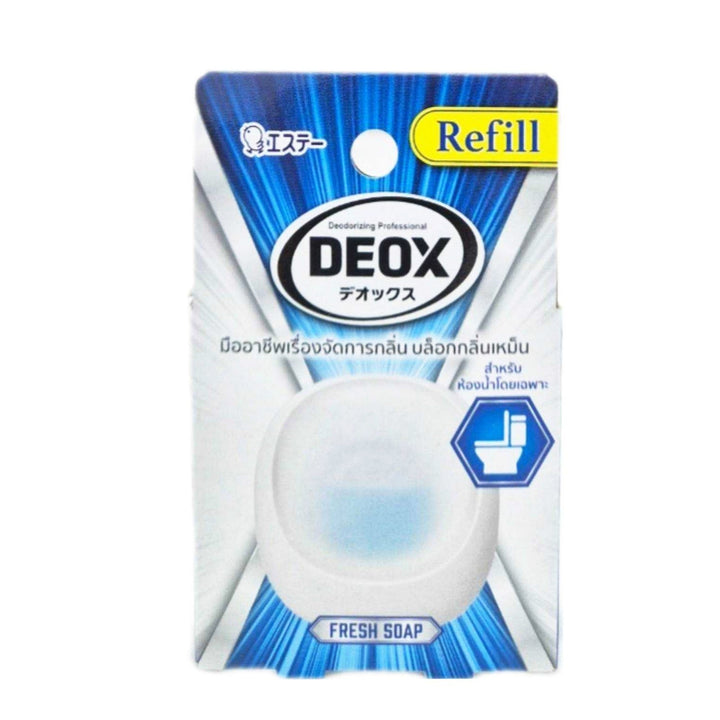SHALDAN NEW Refill DEOX for Toilet: ใหม่ ดีอ็อคซ์ รีฟีล น้ำหอมปรับอากาศสำหรับห้องน้ำ มี 3 กลิ่น ICCSHOPPING