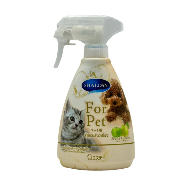 **Set Spray+ Refill** SHALDAN Scent & Care Spray สำหรับสัตว์เลี้ยง (380 ML.) ICCSHOPPING