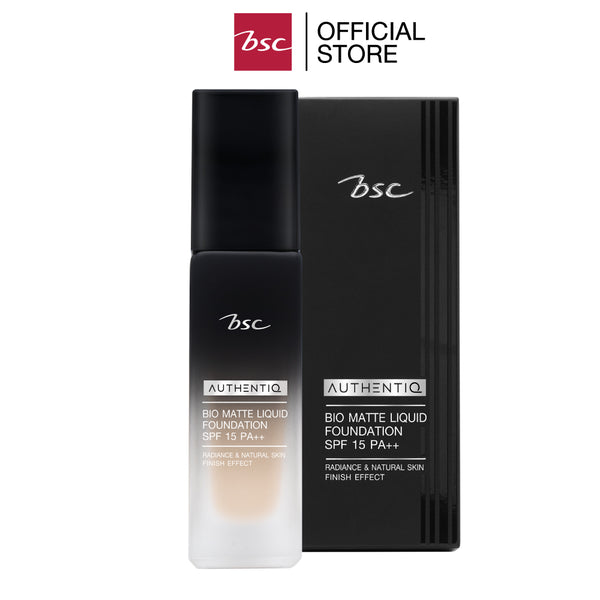 BSC AUTHENTIQ BIO MATTE LIQUID FOUNDATION SPF 15 PA++ 