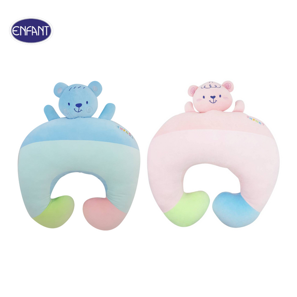 ENFANT (อองฟองต์) หมอนรองให้นม คอลเล็กชั่น น้องหมี ผ้าเวลลัว 