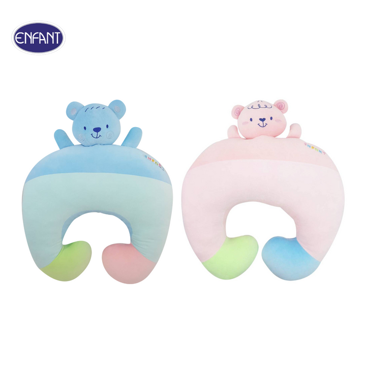 ENFANT (อองฟองต์) หมอนรองให้นม คอลเล็กชั่น น้องหมี ผ้าเวลลัว 