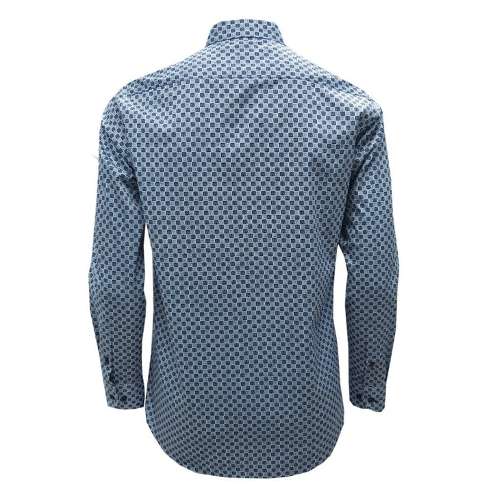 Guy Laroche เสื้อเชิ้ตคอปก ทอลายในตัว  ทรง Slim fit สวมใส่เข้ารูป Guy Laroche