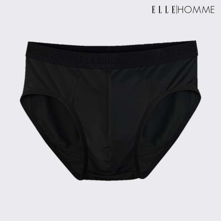 ELLE HOMME | กางเกงชั้นในทรง Slim รุ่น Quick Dry ผ้าลื่นเย็น เบาบางสบาย กลมกลืนรูปร่าง ซักแห้งเร็วแพ็ค 1 ชิ้น | KUB8902 Elle Homme