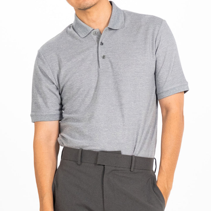 era-won เสื้อโปโล แขนสั้น ทรงสลิม Polo Golf รุ่น Alway Fresh สี GREY 
