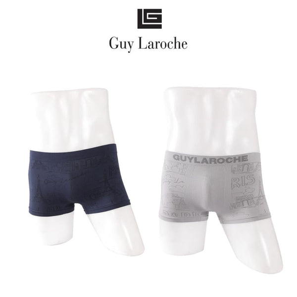 Guy Laroche กางเกงในชาย Seamless ทรง Trunks มีให้เลือก 2 สี (JUU6840W4) ICCSHOPPING