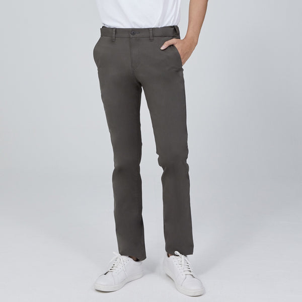 ARROW CHINO กางเกงชิโน่ ลำลองขายาว SMART Fit รุ่น Easy Move ปรับเอวได้ MECM9T5-OV สีเขียวขี้ม้า 