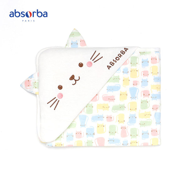 แอ็บซอร์บา ผ้าห่อตัวเด็กแรกเกิด ขนาด 30x40 นิ้ว คอลเลคชั่น Chat Chat ICCSHOPPING