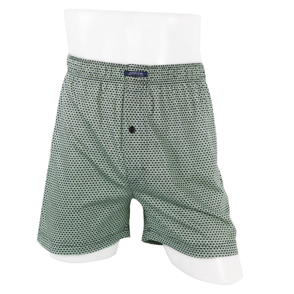 ARROW BOXER SHORTS กางเกงบ๊อกเซอร์ชาย พิมพ์ลาย สีเขียว MXWX116 