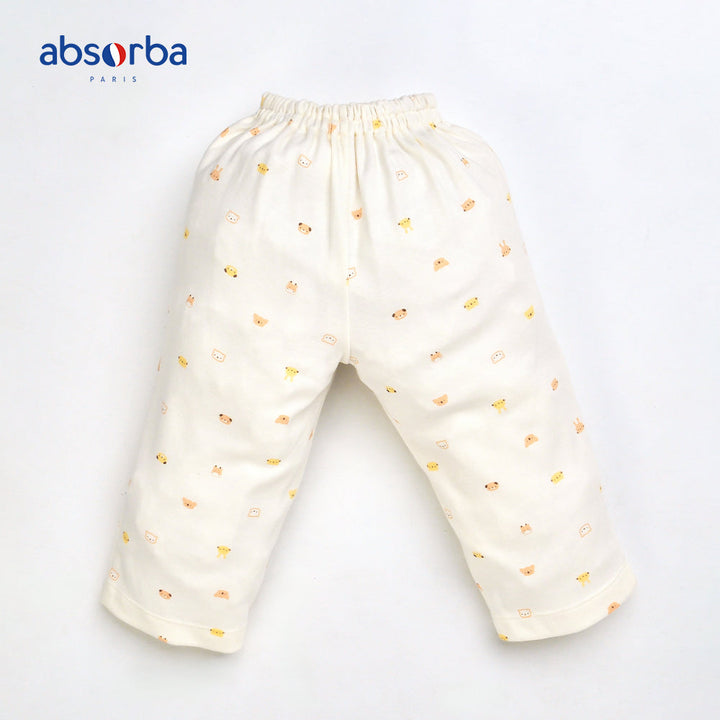 แอ็บซอร์บา ชุดนอนเด็ก แขนยาว สำหรับเด็ก 6 เดือน - 2 ปี นวัตกรรม Bamboo คอลเลคชั่น Mignon Bebe ICCSHOPPING