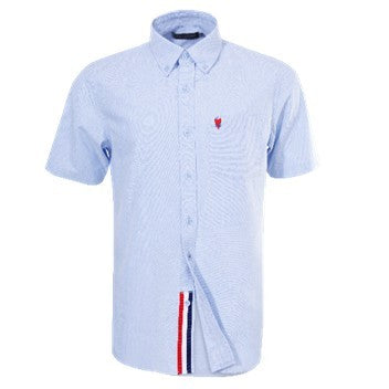 ELLE HOMME เสื้อเชิ้ตคอปก แขนสั้น รุ่น- W8B680 