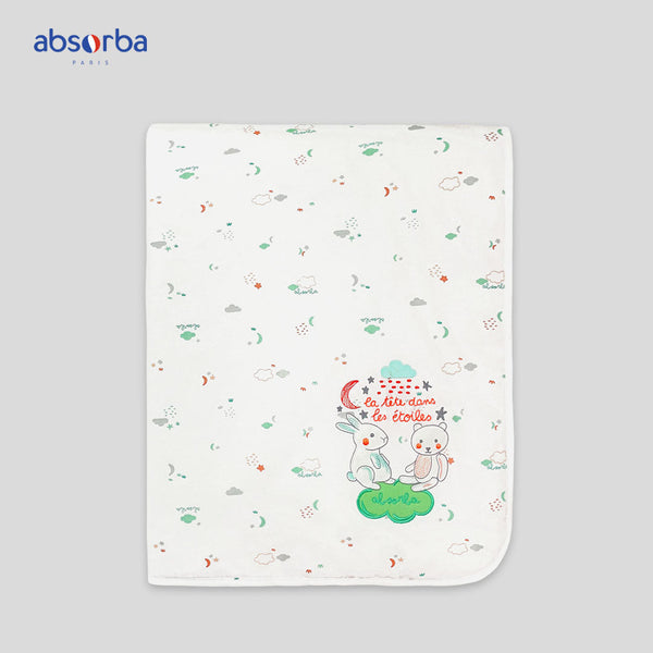 แอ็บซอร์บา ผ้าห่มเด็กแรกเกิด ขนาด 31x41นิ้ว ลาย Petit Amour ICCSHOPPING