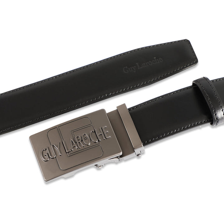 Guy Laroche เข็มขัดหนังผู้ชาย (สีดำ) - BB51033S3BL Guy Laroche