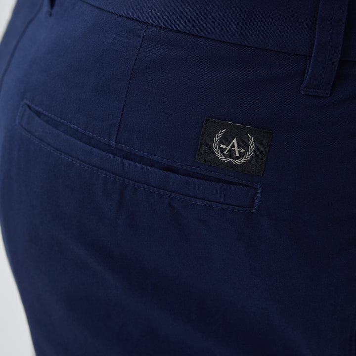 ARROW กางเกงลำลองขายาว Chino Pants ทรง Smart สีกรม MSCM9V2-NV 