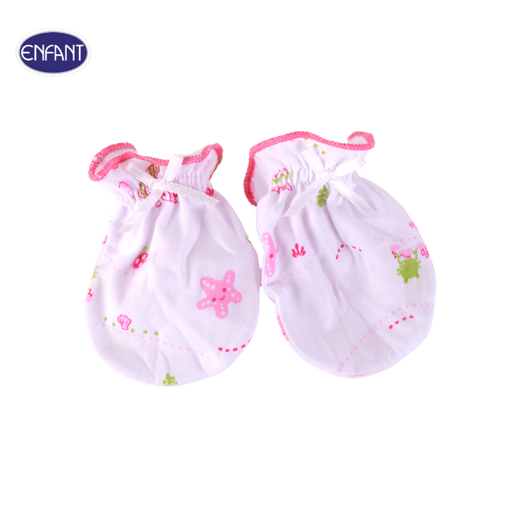 ENFANT (อองฟองต์) Gift set Debon by Enfant เซ็ตเสื้อผ้า 1กล่อง/6ไอเท็ม สำหรับเด็ก 0-3 เดือน ผ้าคอตตอน 100% สีชมพู 