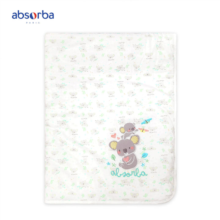 จำหน่ายเฉพาะออนไลน์ - แอ็บซอร์บา ผ้าห่มเด็กแรกเกิด ขนาด 31x41 นิ้ว มี 2 ลายให้เลือก ICCSHOPPING