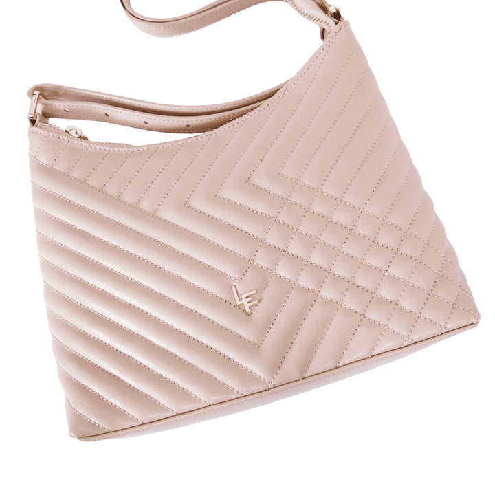 Louis Fontaine กระเป๋าสะพาย Cross Body รุ่น DELLA - สีน้ำตาล 