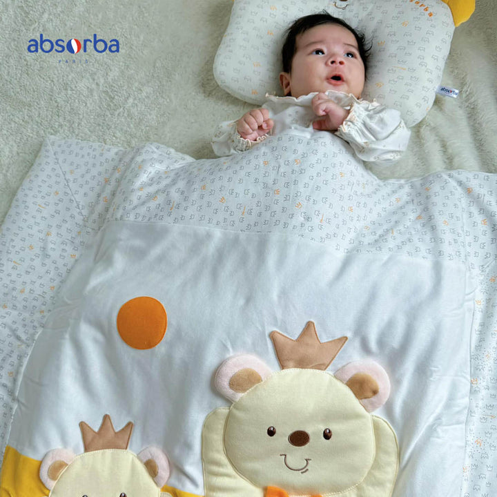 แอ็บซอร์บา ผ้าห่มเด็กแรกเกิด ขนาด 76 x 102 ซม.คอลเลคชั่น Princess ICCSHOPPING