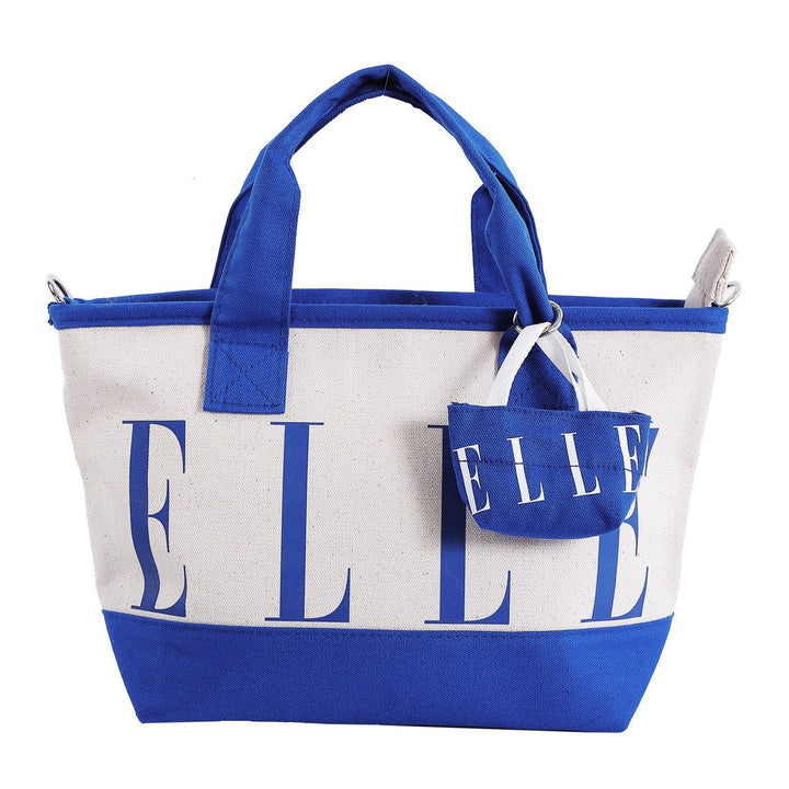 ELLE MICRO BAG กระเป๋าคล้องคอ ผ้าแคนวาส มีให้เลือก 5 สี รุ่น EWG110425 ICCSHOPPING