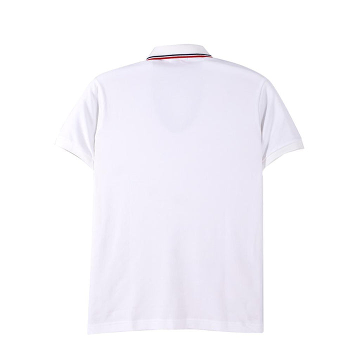 Guy Laroche เสื้อโปโลแขนสั้น สีขาว ใส่สบาย สีสด ไม่ซีดง่าย ทรง Extra FIT รุ่น BKL6301W5WH ICCSHOPPING