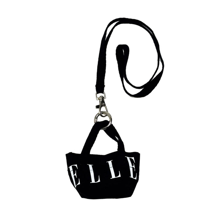 ELLE MICRO BAG กระเป๋าคล้องคอ ผ้าแคนวาส มีให้เลือก 5 สี รุ่น EWG110425 ICCSHOPPING