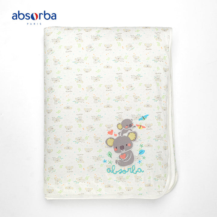 จำหน่ายเฉพาะออนไลน์ - แอ็บซอร์บา ผ้าห่มเด็กแรกเกิด ขนาด 31x41 นิ้ว มี 2 ลายให้เลือก ICCSHOPPING