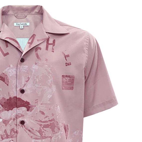 Guy Laroche เสื้อเชิ้ตลำลองแขนสั้น พิมพ์ลาย ทรง HAWAII รุ่น BAC7402S5 ICCSHOPPING