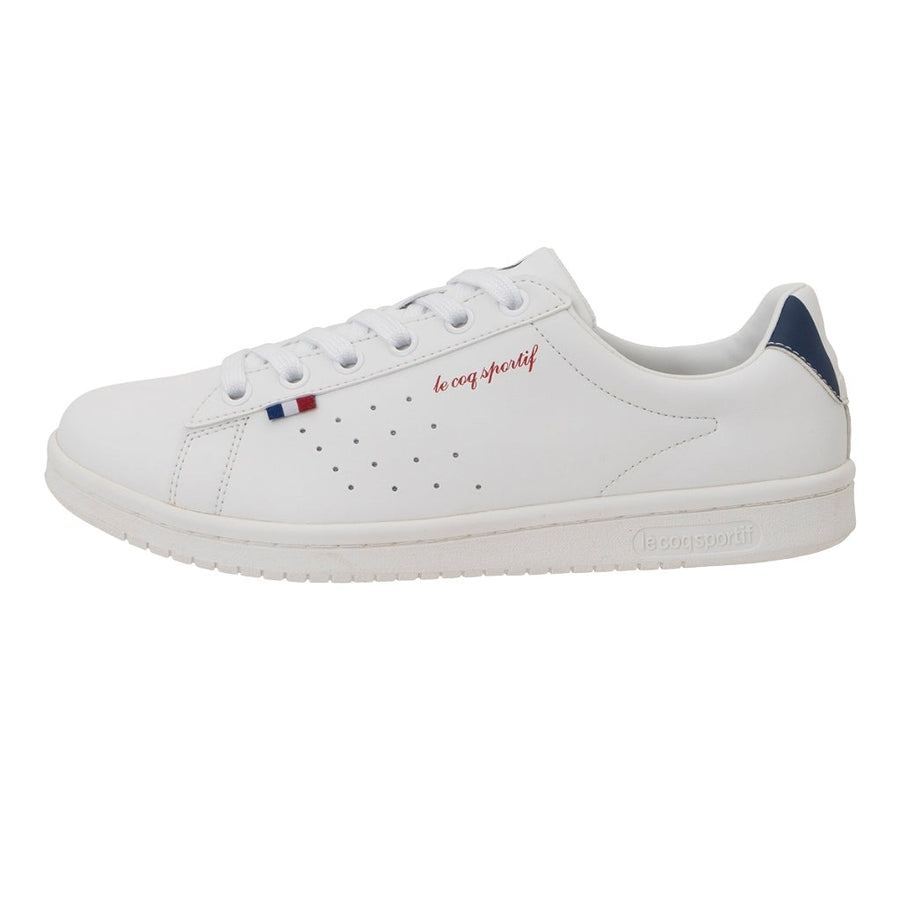 le coq sportif รองเท้าชาย-หญิง รุ่น LA ROLAND SL สีขาว-ไตรคัลเลอร์ 