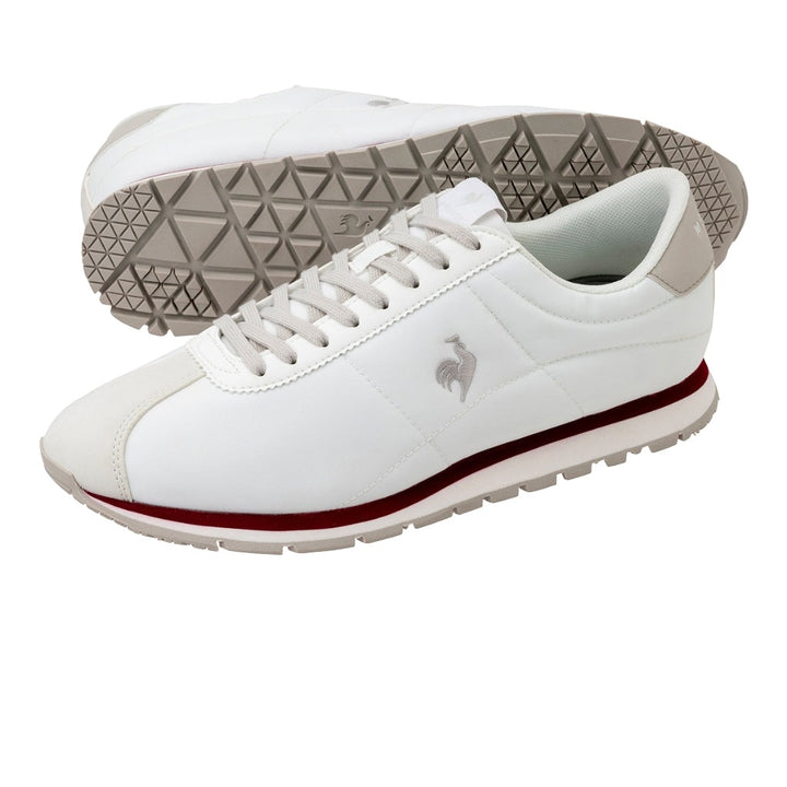 le coq sportif รองเท้าผ้าใบ รุ่น LCS MONTPELLIER GM สีขาว-แดง 