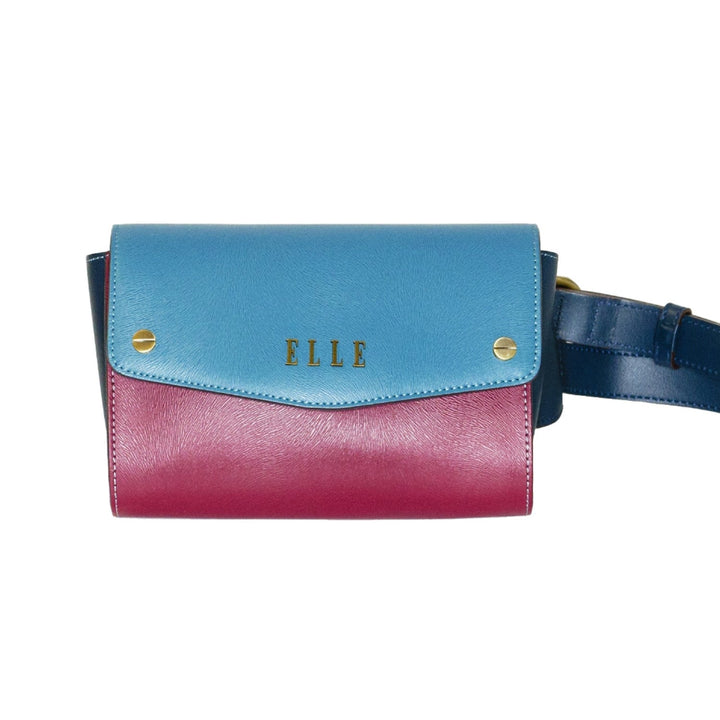 ELLE Bag กระเป๋าผู้หญิง แบบคาดอกคาดเอว ลายขนม้า VINTAGE  STYLE EWH581 Elle