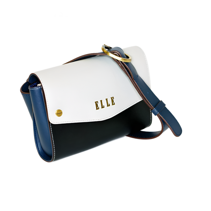 ELLE Bag กระเป๋าผู้หญิง แบบคาดอกคาดเอว ลายขนม้า VINTAGE  STYLE EWH581 Elle