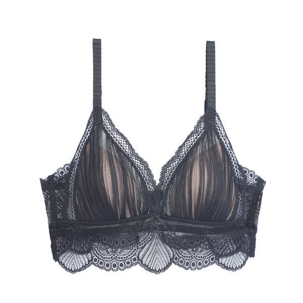 BSC Lingerie ชุดชั้นในเซีกซี่ลูกไม้ รุปเเบบ NONWIRE BRA ไม่มีโครง - BB3387 BSC Lingerie