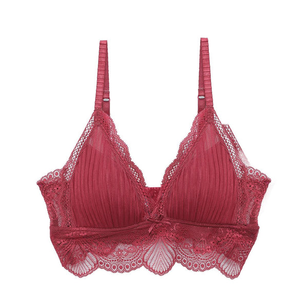 BSC Lingerie ชุดชั้นในเซีกซี่ลูกไม้ รุปเเบบ NONWIRE BRA ไม่มีโครง - BB3387 BSC Lingerie