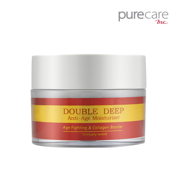 BSC Pure Care (บีเอสซี เพียวแคร์) DOUBLE DEEP ANTI-AGE MOISTURIZER 30g. Purecare BSC